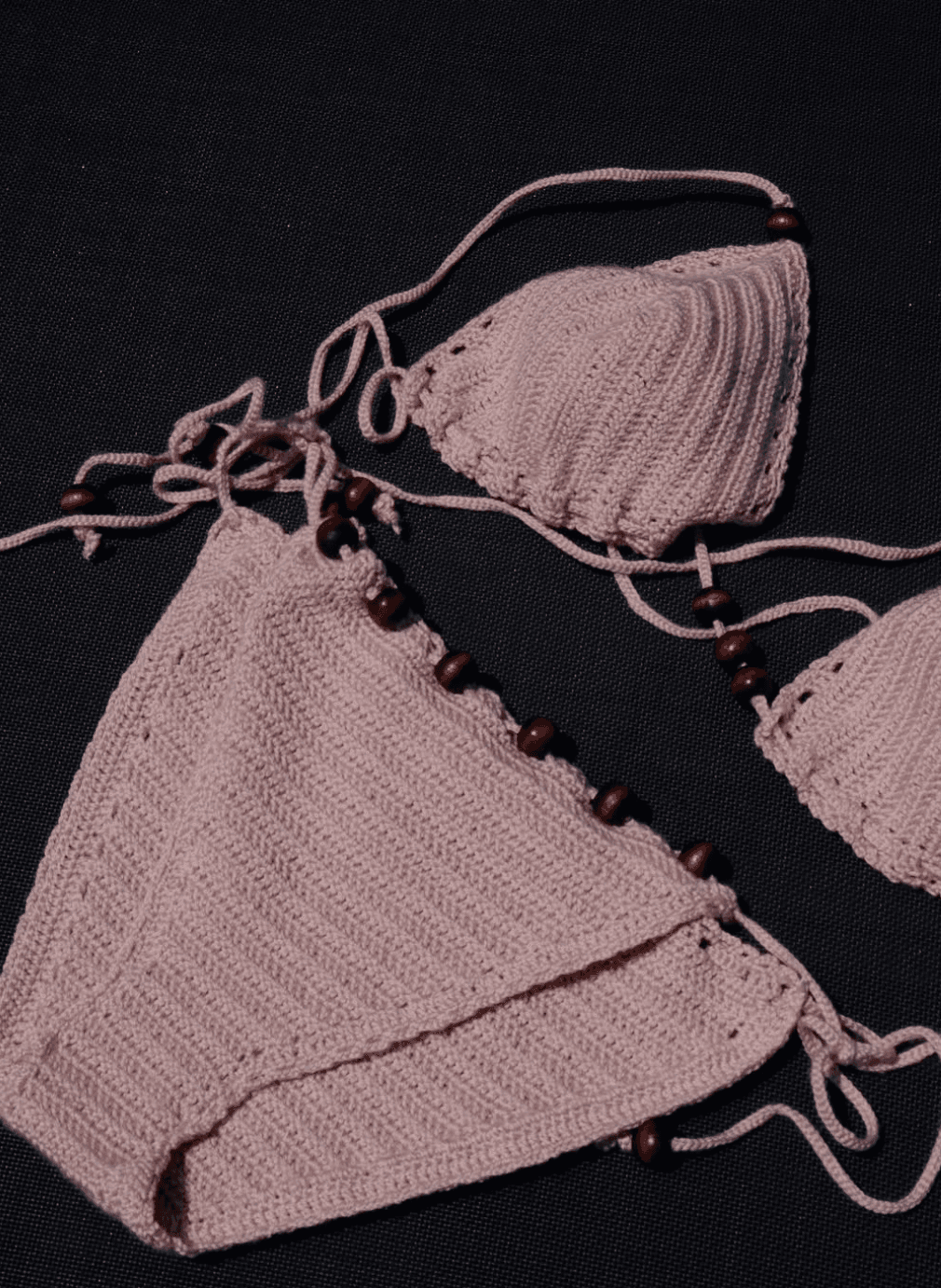 Pudra El Örgüsü Bikini Takımı